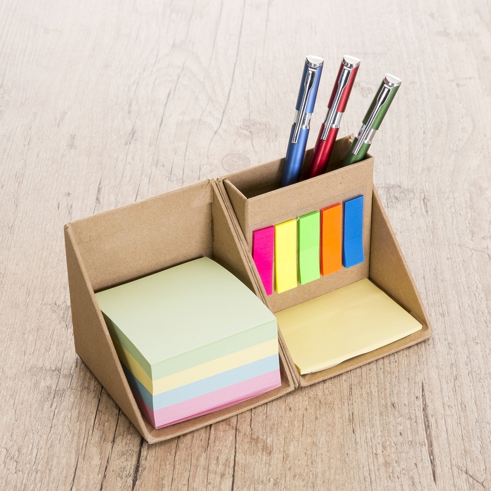 BLOCO DE ANOTAÇÕES CUBO SPX-12516-KRA NA COR KRAFT - Imagem 3