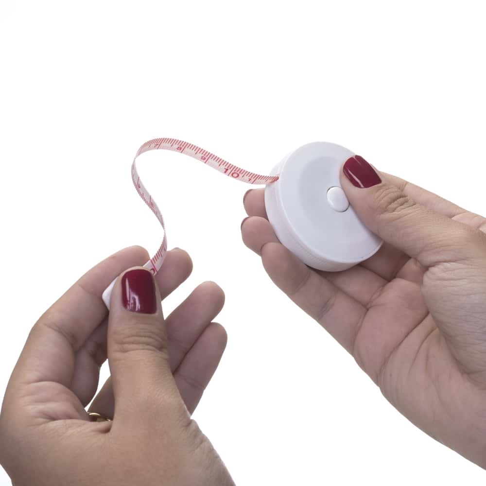 FITA MÉTRICA PLÁSTICA DE 1,50M SPX-10800-BCO NA COR BRANCO - Imagem 5