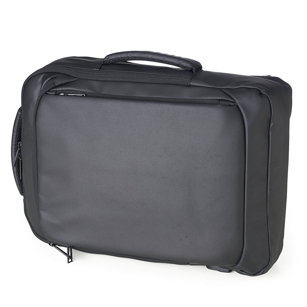 MOCHILA COURO SINTÉTICO USB 17 LITROS SPX-01901-PRE NA COR PRETO - Imagem 2