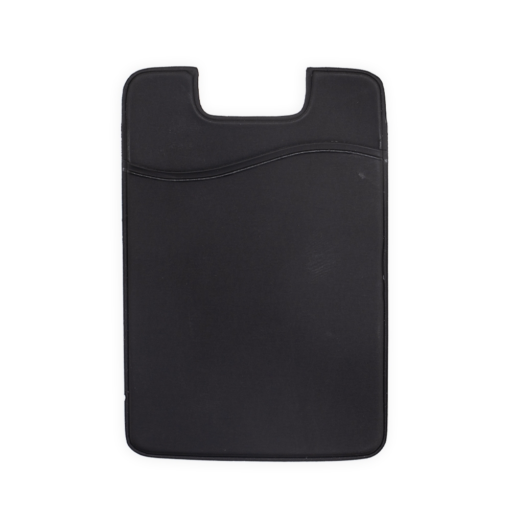 ADESIVO PORTA CARTÃO EMBORRACHADO PARA CELULAR SPX-P@14990-PRE NA COR PRETO