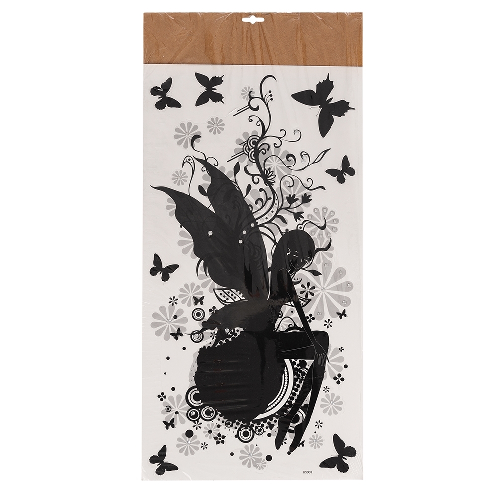 ADESIVOS DECORATIVOS 3D SPX-P$ADS18107-PRE NA COR PRETO