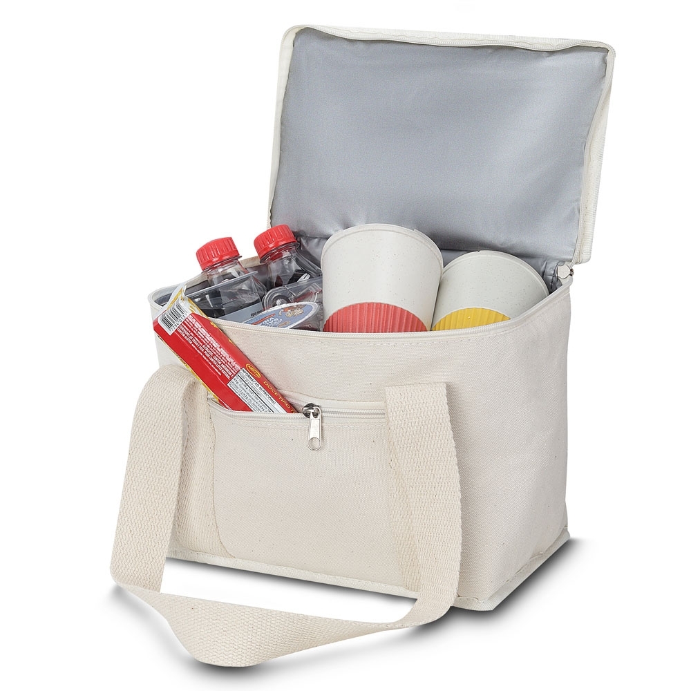 BOLSA TÉRMICA DE ALGODÃO SPX-15216-BEG NA COR BEGE