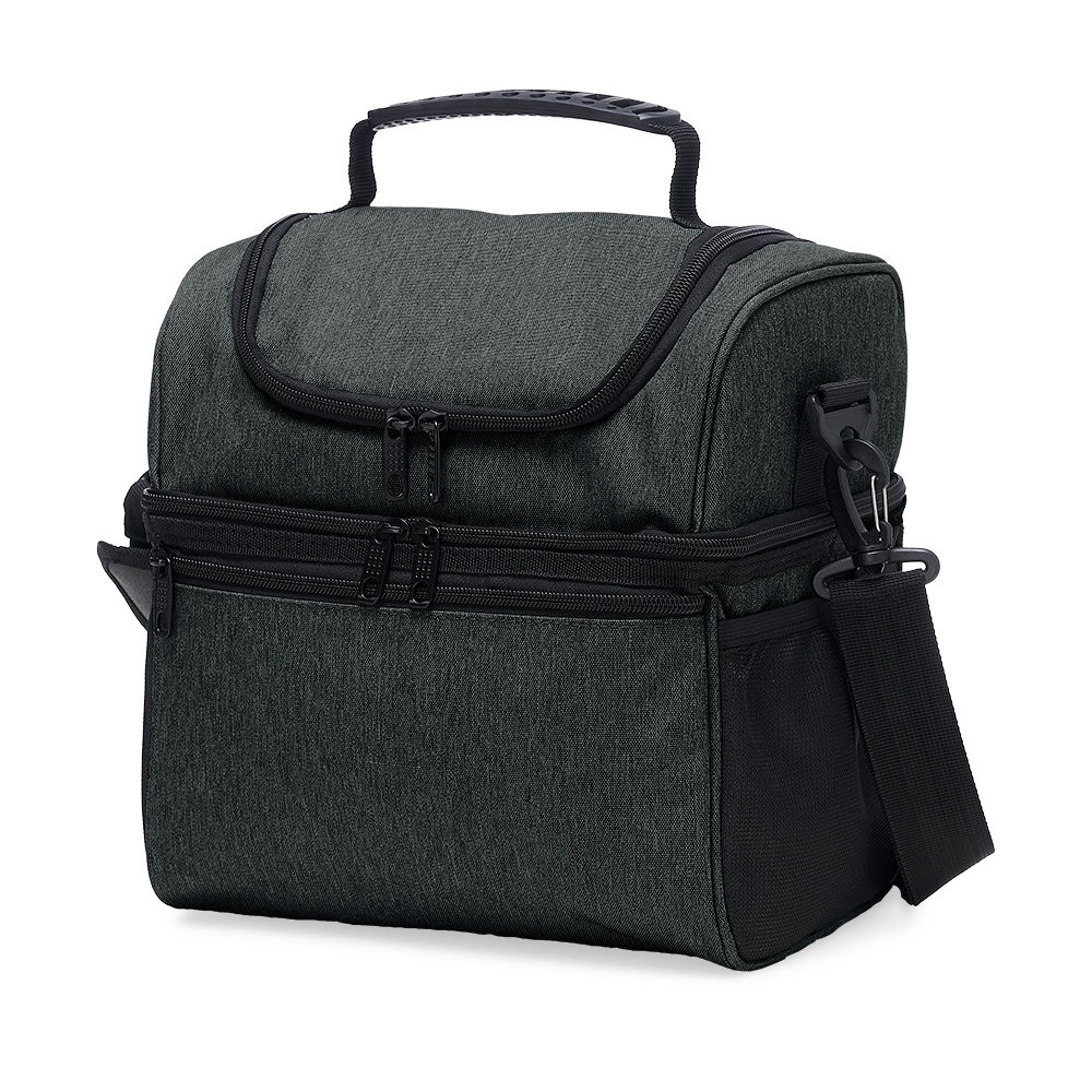 BOLSA TÉRMICA DUPLA 16 LITROS SPX-04482-PRE NA COR PRETO