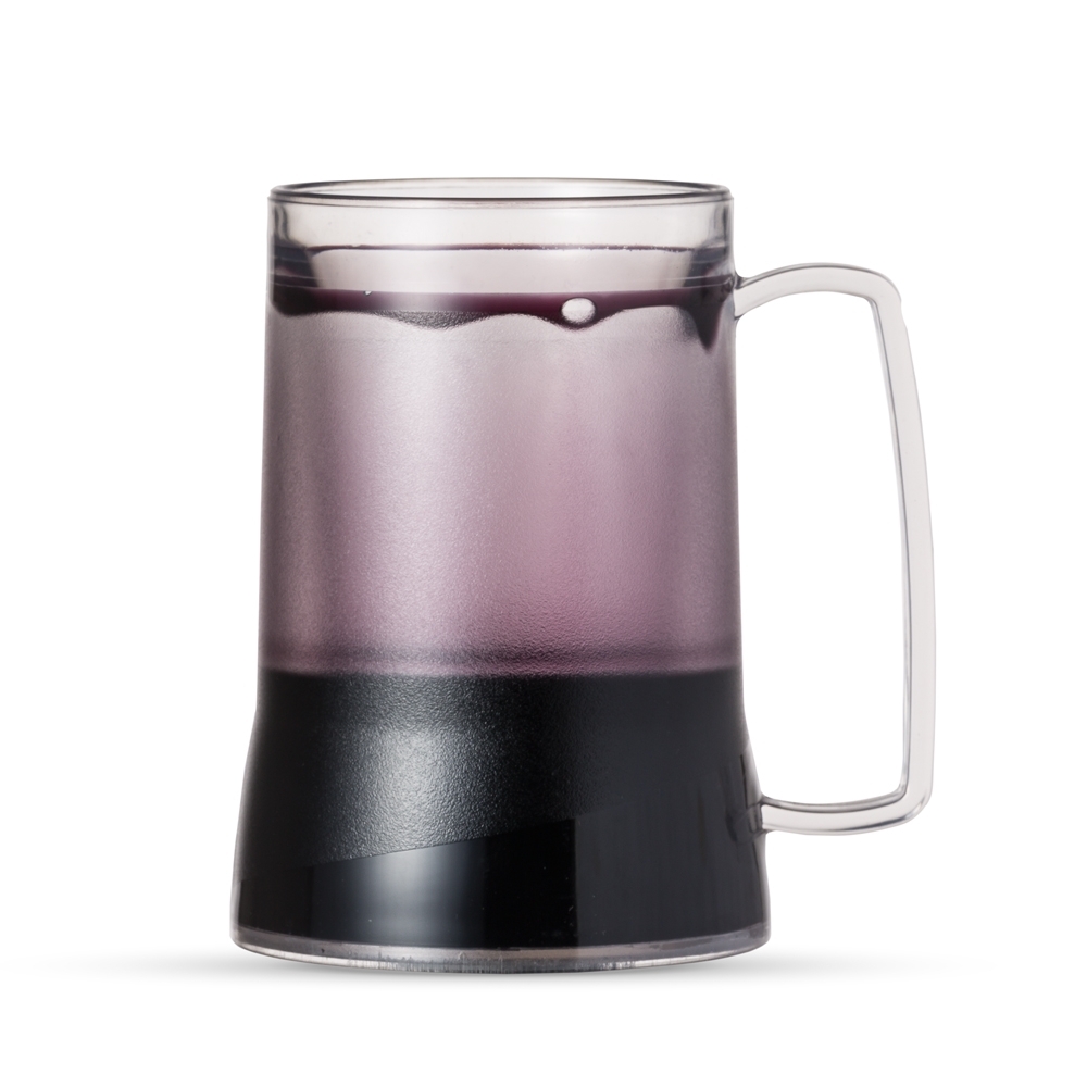 CANECA ACRÍLICA C/ GEL SPX-12508-PRE NA COR PRETO