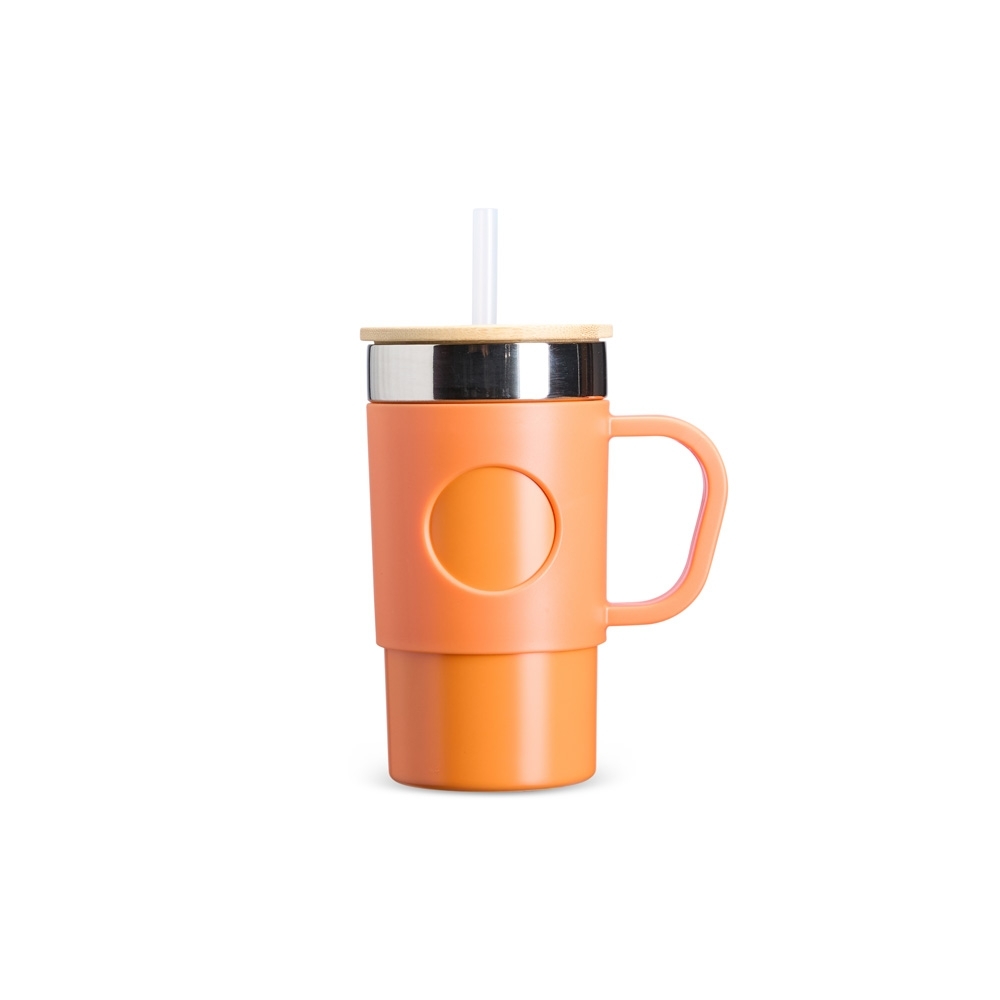 CANECA TÉRMICA 400ML SPX-P@18934-LAR NA COR LARANJA