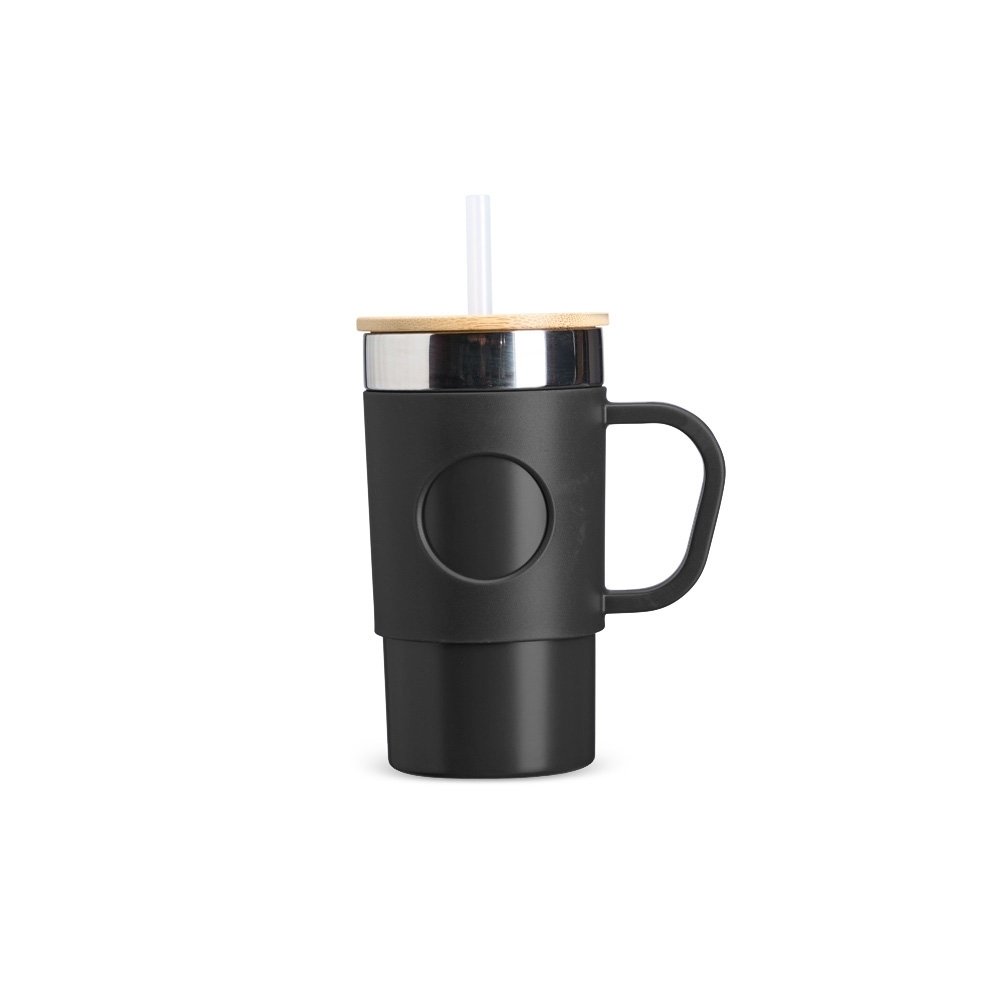CANECA TÉRMICA 400ML SPX-P@18934-PRE NA COR PRETO