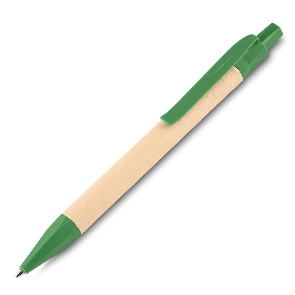 CANETA CORPO RECICLADO SPX-14674-VD/VD NA COR VERDE