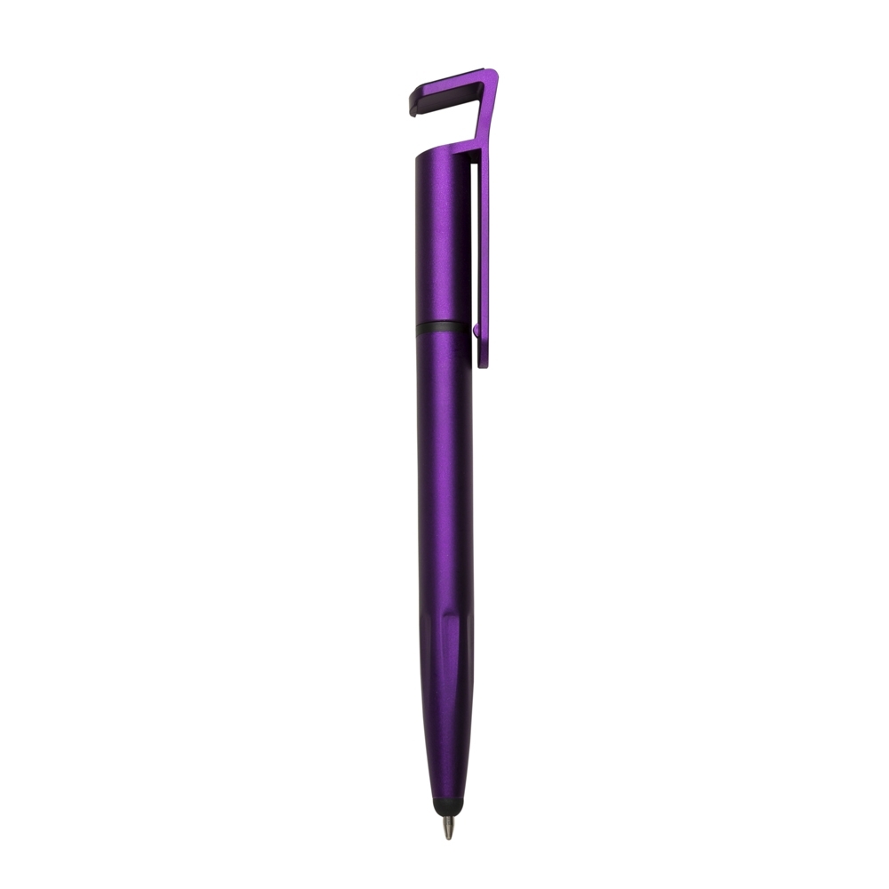 CANETA BASE CELULAR LIMP. TELA E PONTA TOUCH SPX-00708-ROX NA COR ROXO
