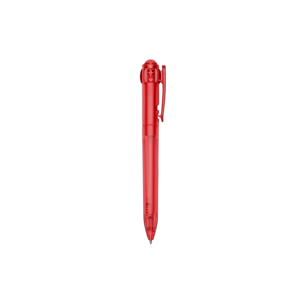 CANETA PLÁSTICA SPX-15196T-VM NA COR VERMELHO