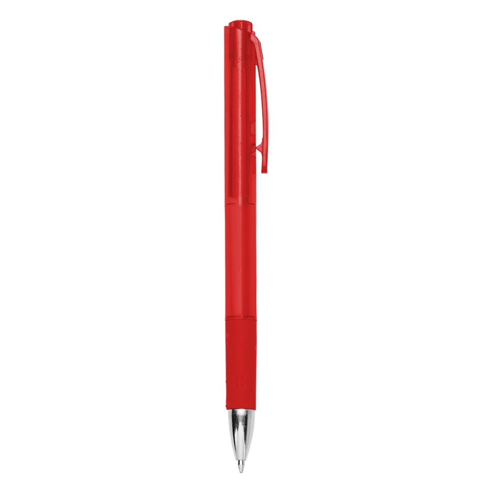 CANETA PLÁSTICA SPX-18527-VM NA COR VERMELHO