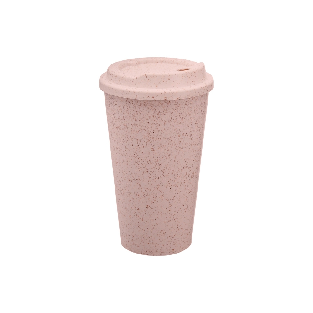 COPO FIBRA DE ARROZ 550ML SPX-14874-ROS NA COR ROSA