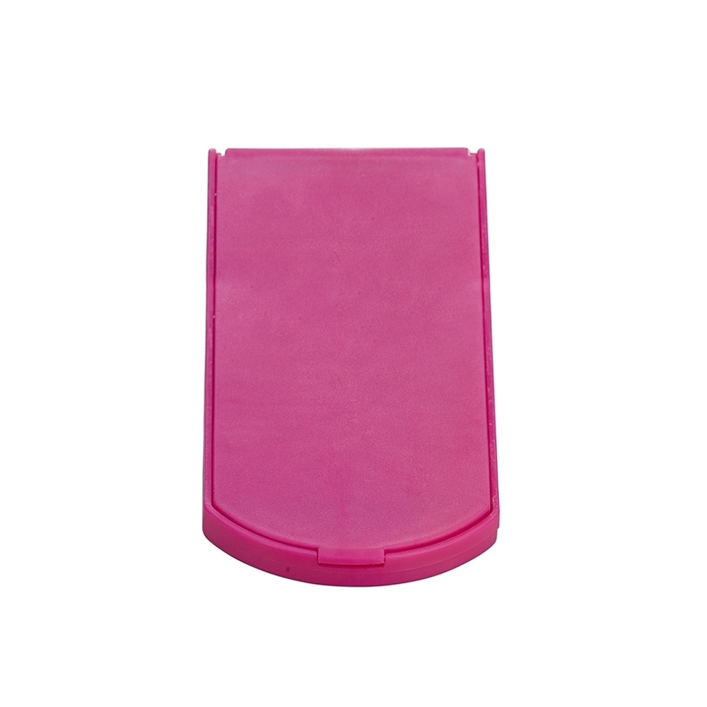 ESPELHO DE BOLSO SPX-14383-PNK/PNK NA COR ROSA