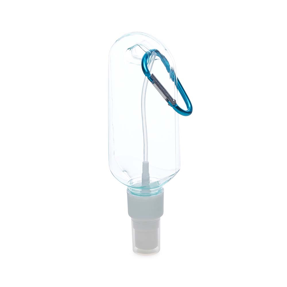 FRASCO SPRAY 100 ML C/ MOSQUETÃO  SPX-P@18632-AZU/AZU NA COR AZUL