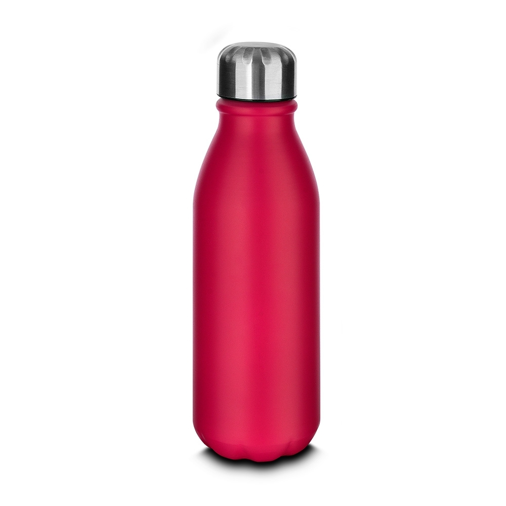 GARRAFA ALUMÍNIO 600ML SPX-14854-VM NA COR VERMELHO