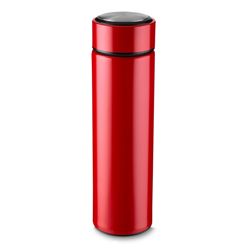 GARRAFA 450ML PAREDE DUPLA SPX-14703-VM NA COR VERMELHO