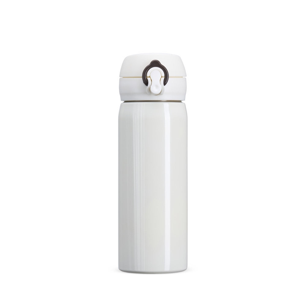 GARRAFA INOX 500ML SPX-18783B-BCO NA COR BRANCO