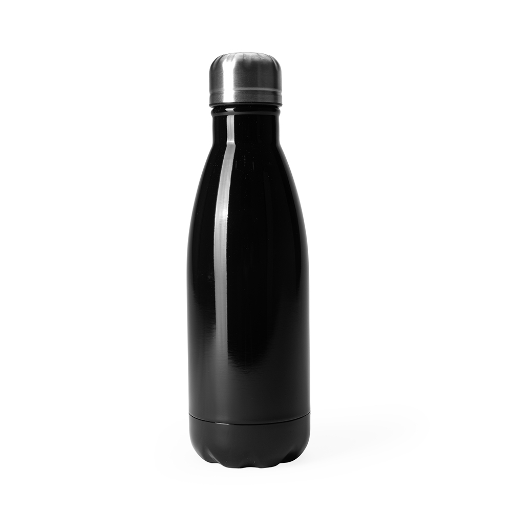 GARRAFA INOX 650ML SPX-08280-PRE NA COR PRETO
