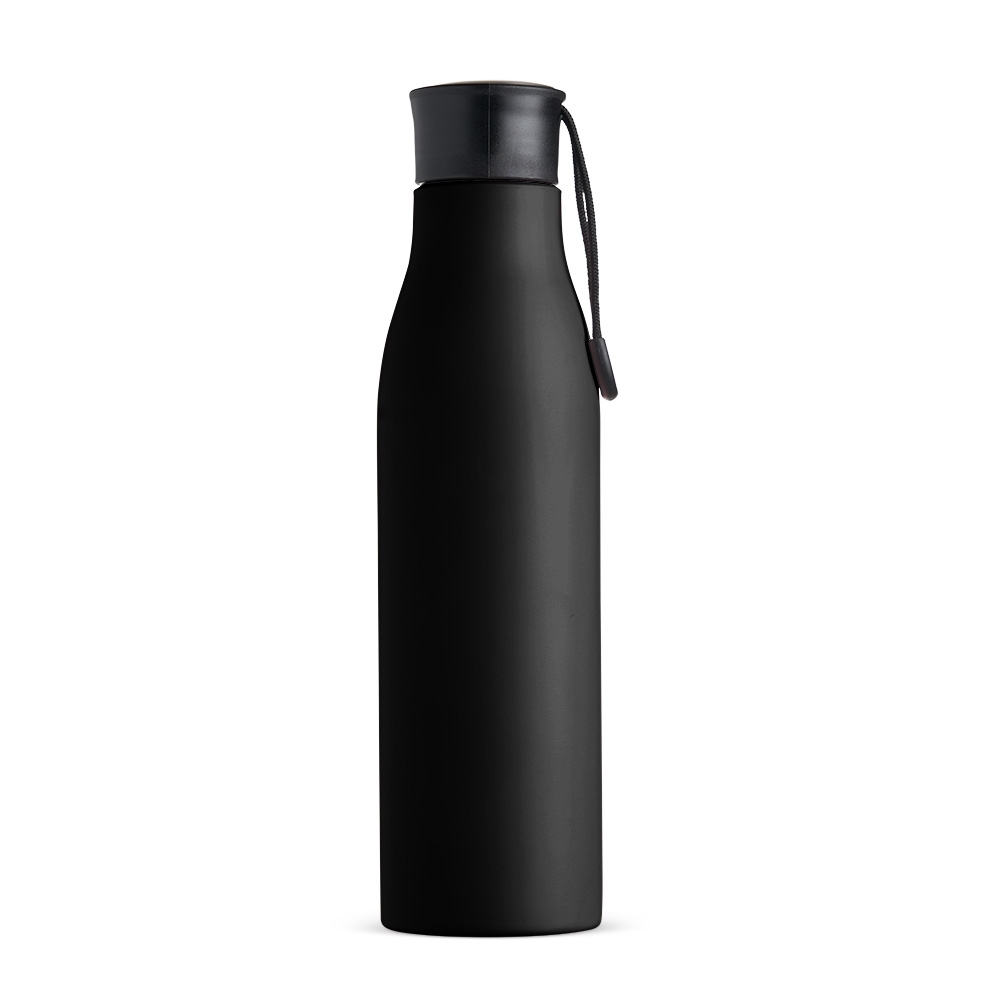 GARRAFA INOX 800ML SPX-18725-PRE NA COR PRETO