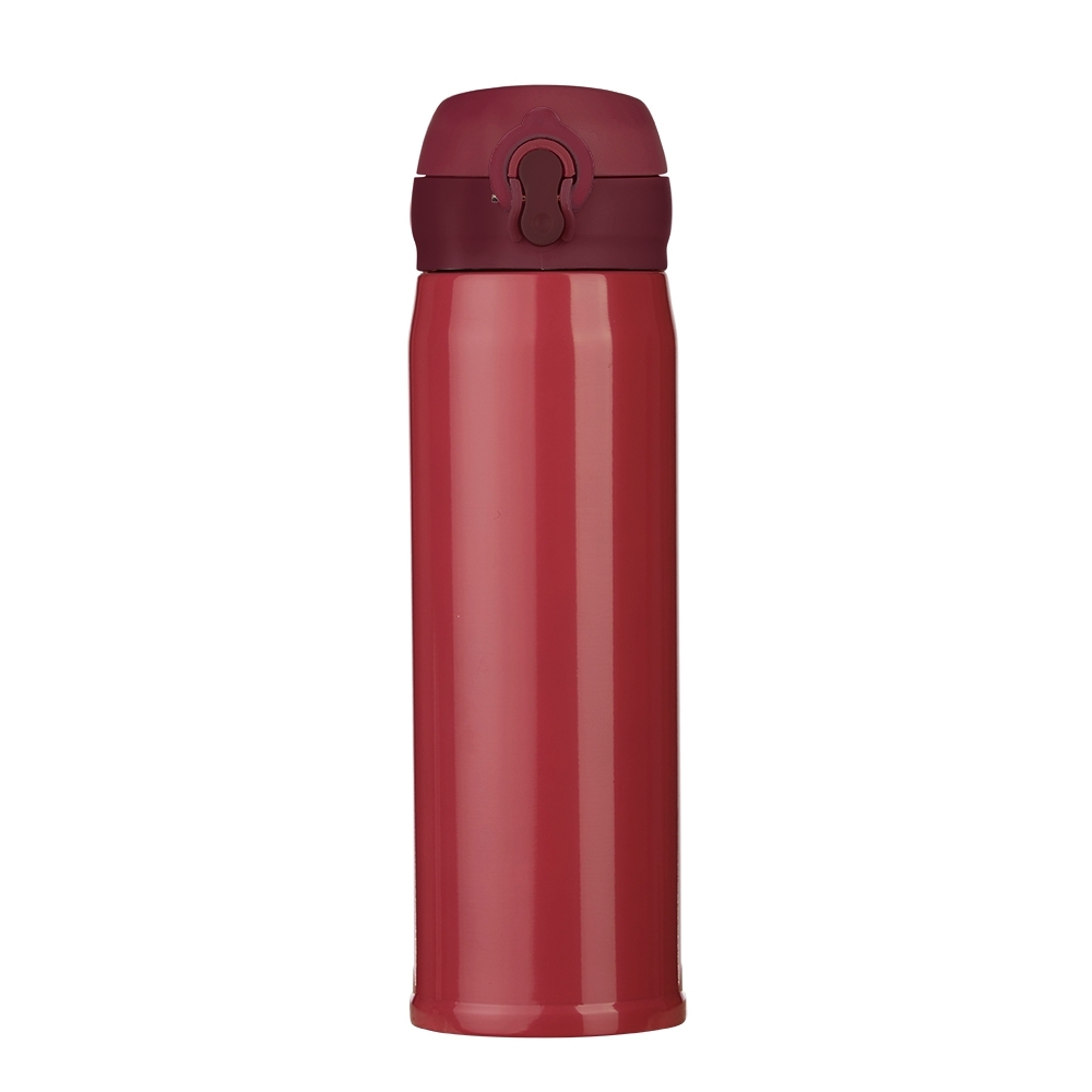 GARRAFA TÉRMICA INOX 400ML SPX-02111D-VM NA COR VERMELHO