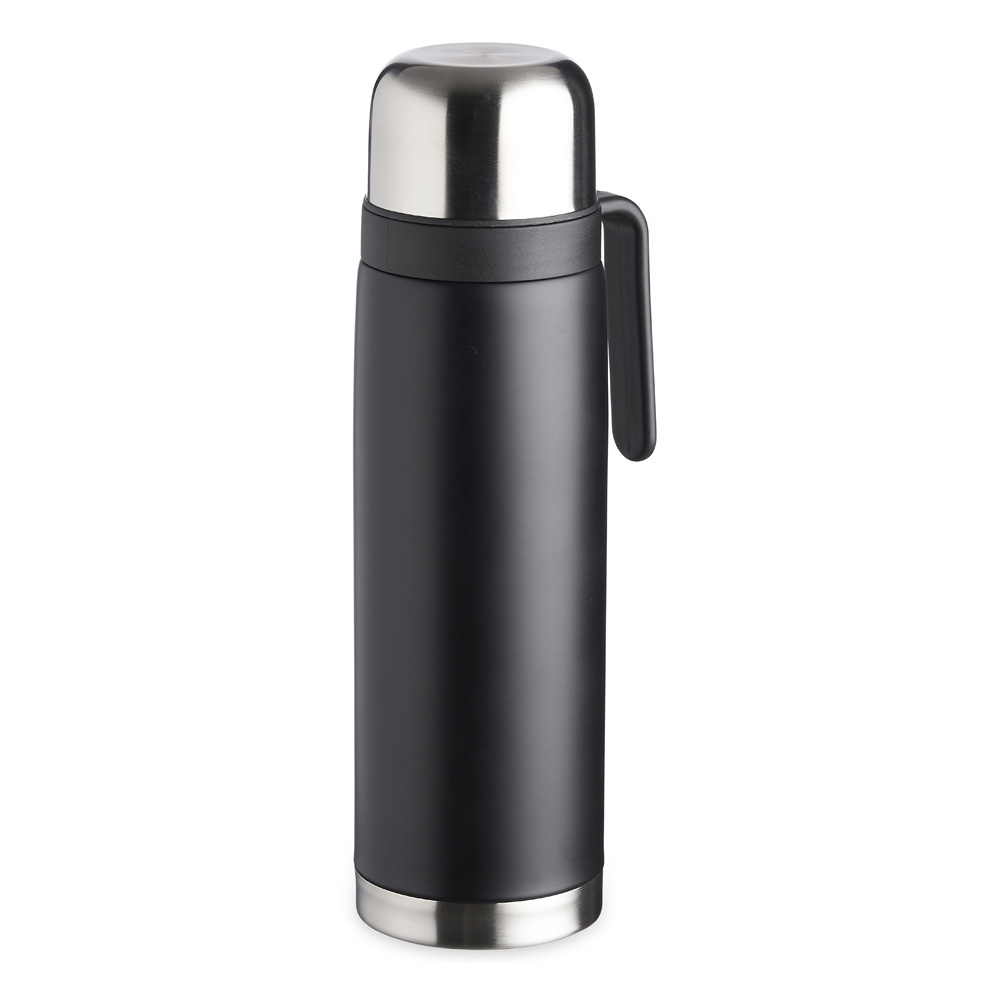GARRAFA TÉRMICA 900ML INOX SPX-02090B-PRE NA COR PRETO