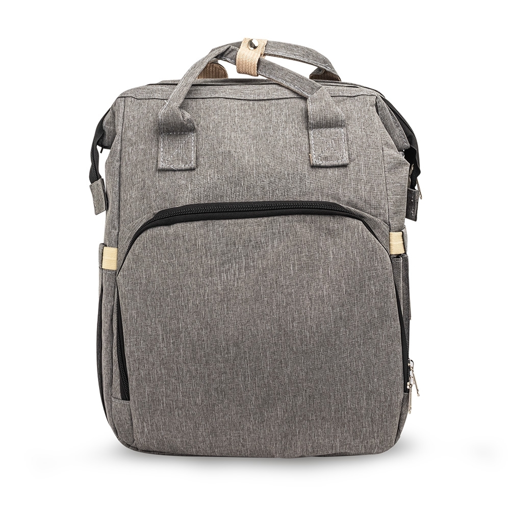 MOCHILA FUNCIONAL NYLON 31 LITROS SPX-15217-CIN/BEG NA COR CINZA