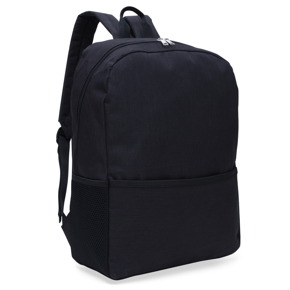 MOCHILA DE POLIÉSTER 24L SPX-17004-PRE NA COR PRETO