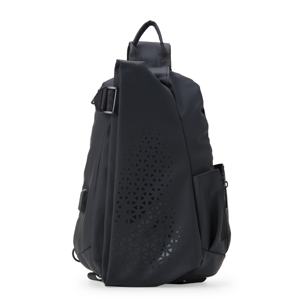 MOCHILA DE OMBRO USB 10L SPX-16019-PRE NA COR PRETO