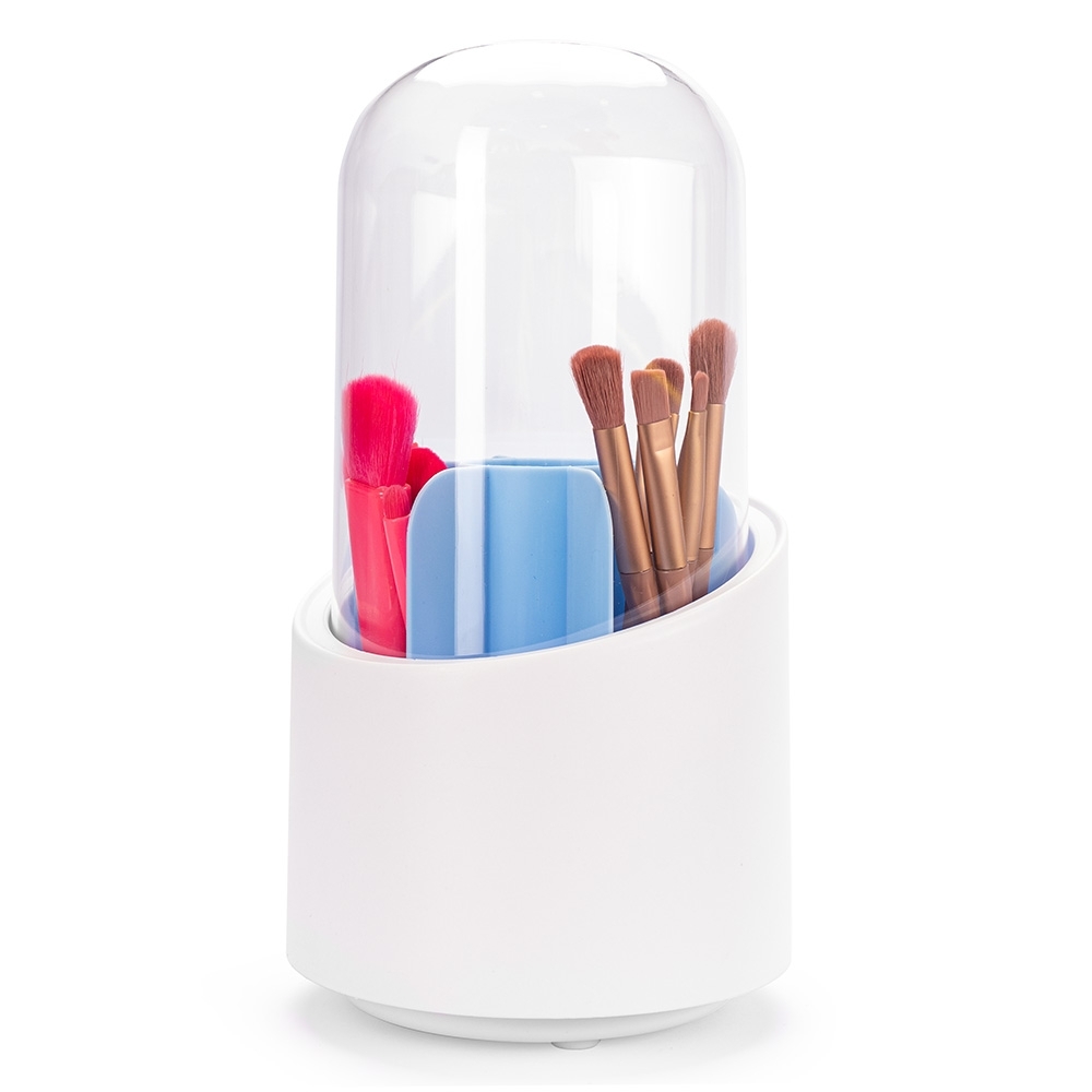 ORGANIZADOR DE PINCÉIS SPX-15213-BCO/AZU NA COR BRANCO