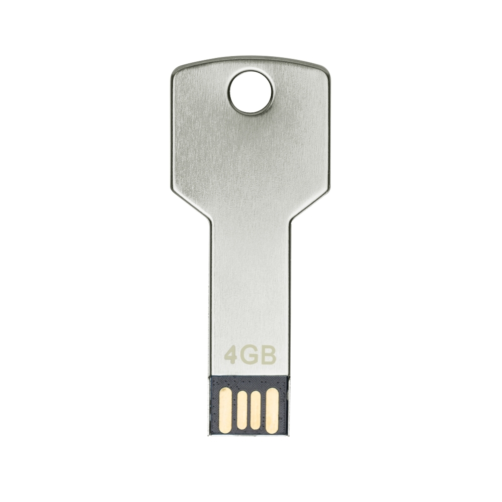 PEN DRIVE CHAVE 4 GB  SPX-024-4GB-PRA NA COR PRATA