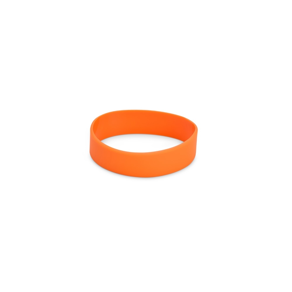 PULSEIRA DE SILICONE  SPX-18828-LAR NA COR LARANJA