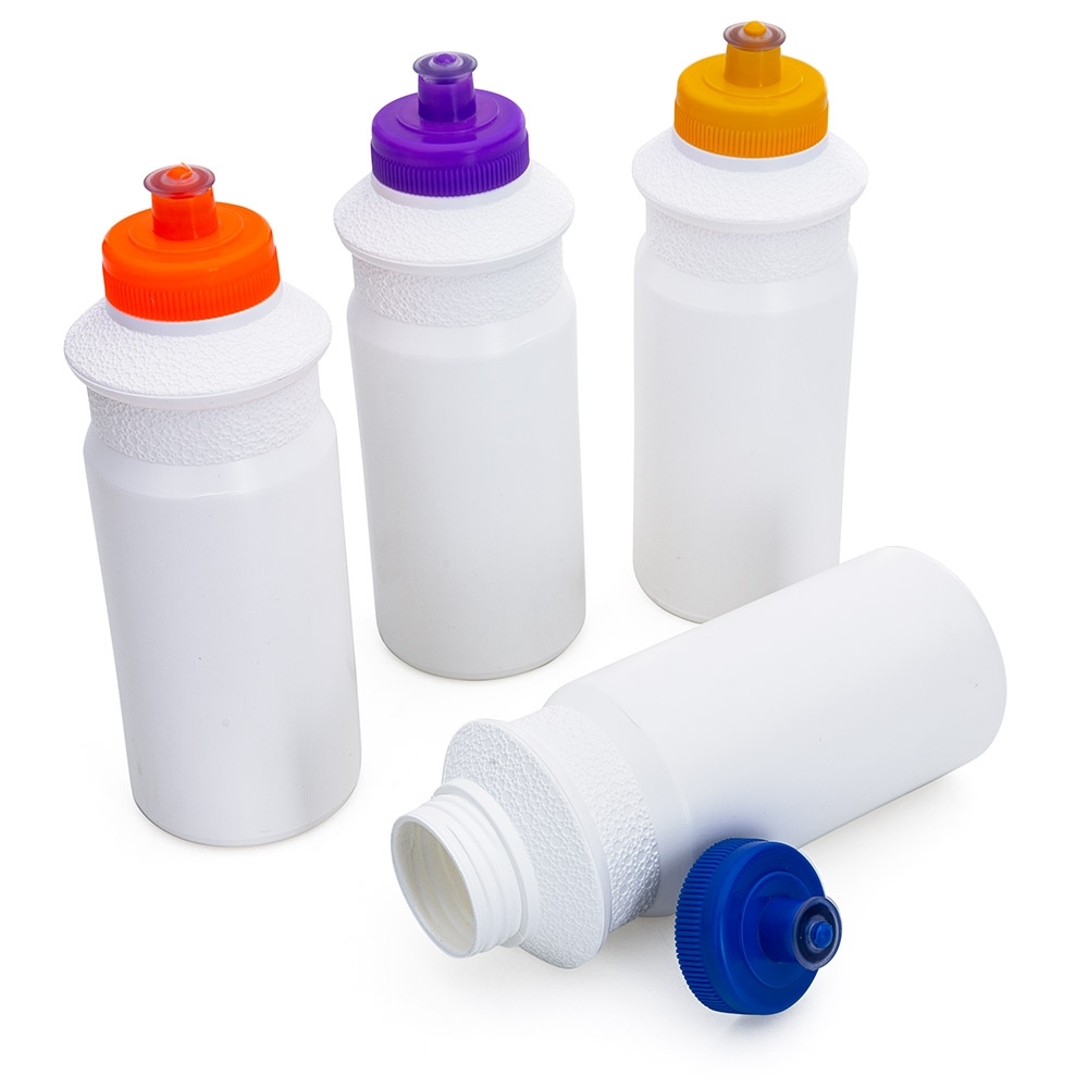 SQUEEZE PLASTICO 600ML SPX-14431-BCO NA COR BRANCO