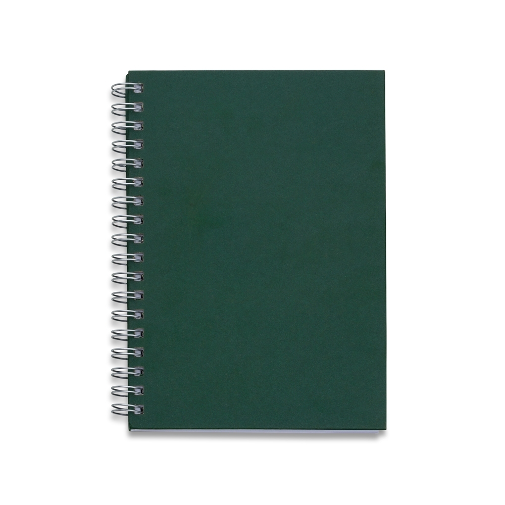 CADERNO CAPA KRAFT SPX-14209-VD NA COR VERDE