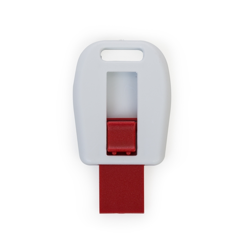 CARCAÇA P/ MEMORIA TIPO RETRÁTIL  SPX-P@13563-BCO/VM NA COR BRANCO