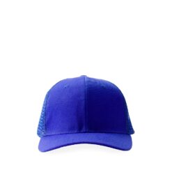 BONÉ POLIÉSTER ABA CURVA COM TELA SPX-18986-AZU NA COR AZUL