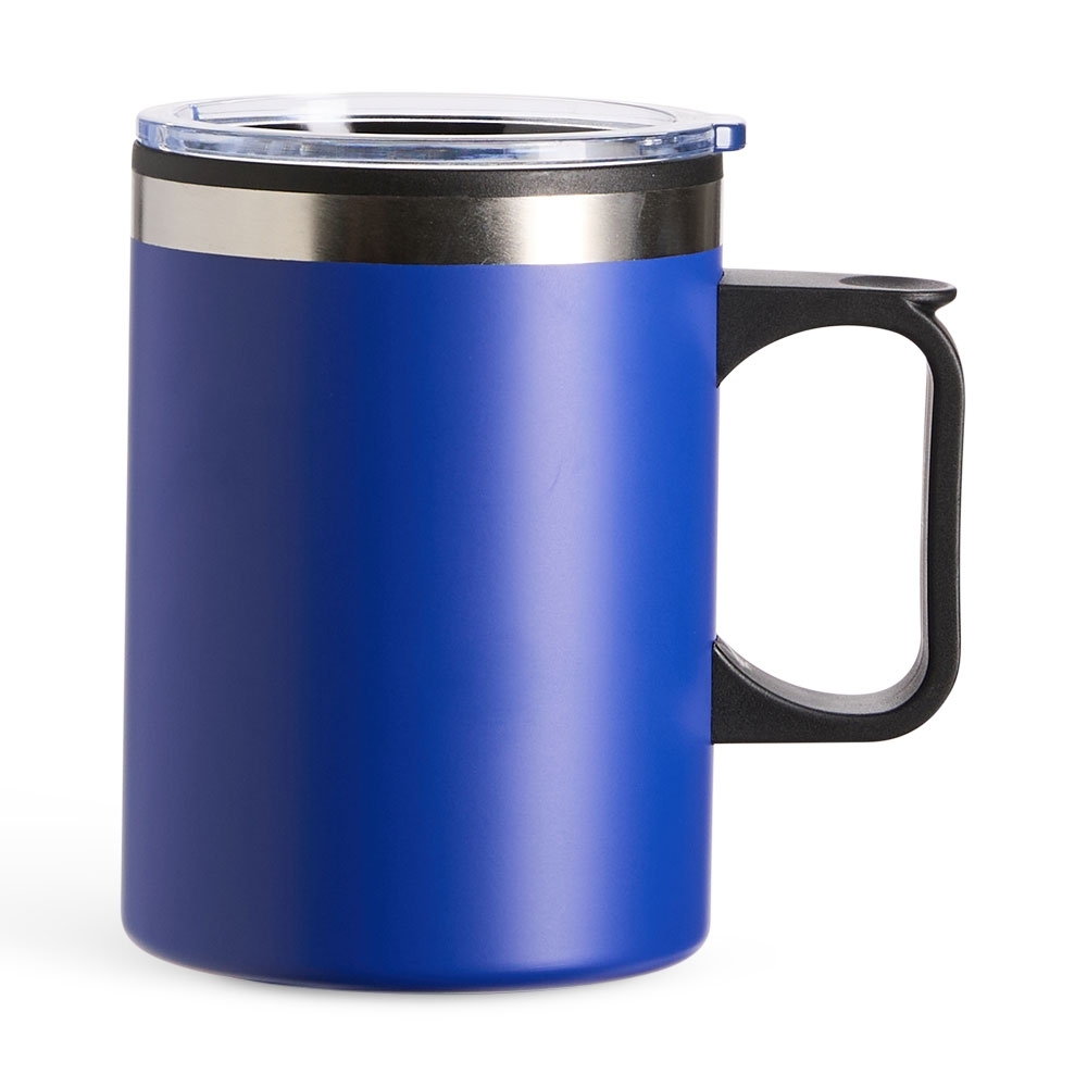 CANECA PLÁSTICA 375ML SPX-19015-AZU NA COR AZUL