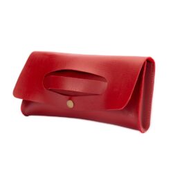CARTEIRA DE MÃO COURO SINTÉTICO SPX-15281-VM NA COR VERMELHO