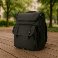 MOCHILA COURO SINTÉTICO 18 LITROS SPX-08173B-CIN NA COR CINZA