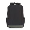 MOCHILA DE NYLON USB 21L SPX-03034-PRE/CIN NA COR PRETO