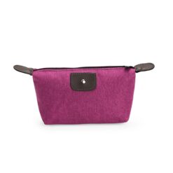 NÉCESSAIRE POLIÉSTER PVC MESCLA SPX-15302-ROS NA COR ROSA