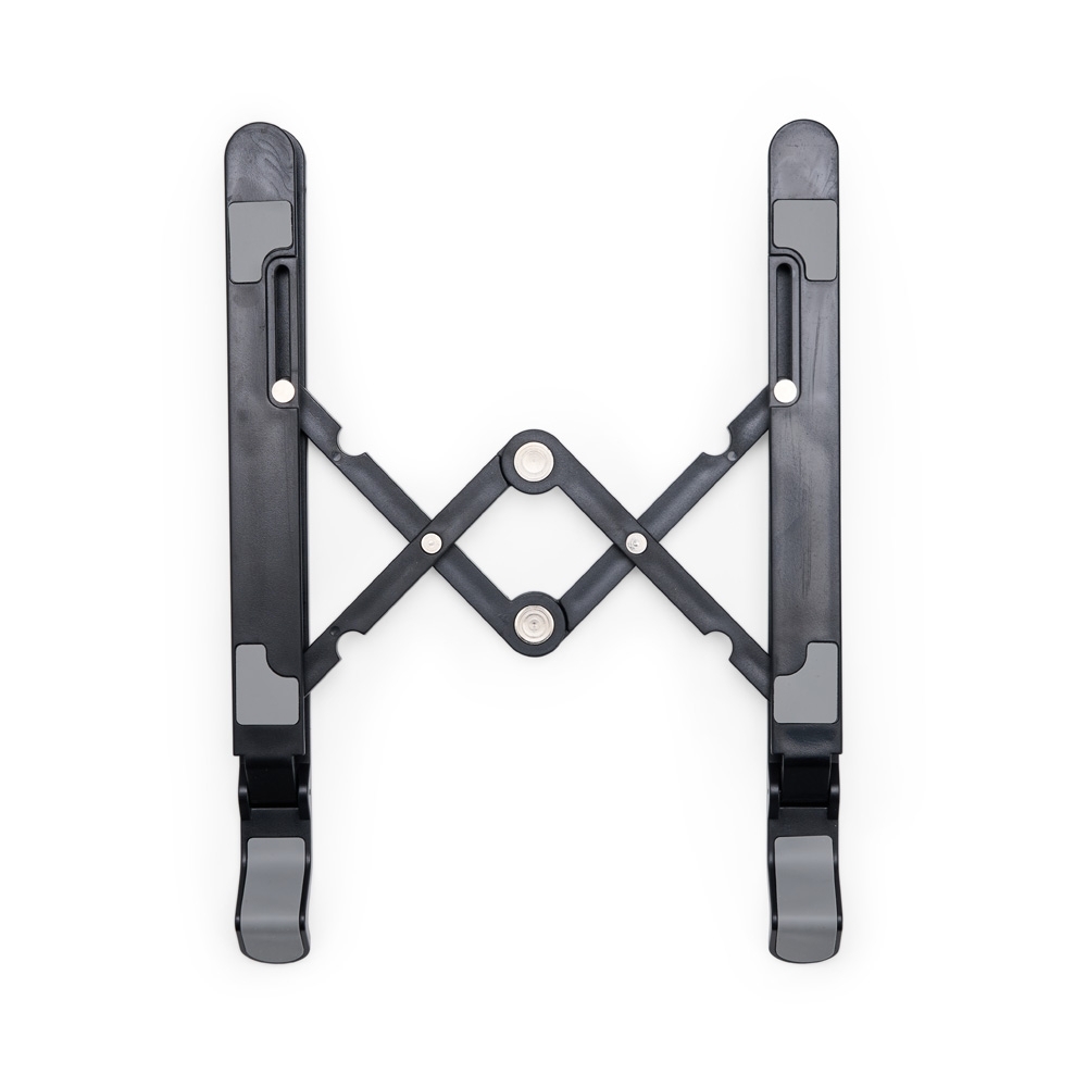 SUPORTE RETRÁTIL PARA NOTEBOOK MULTI ÂNGULOS SPX-14522B-PRE NA COR PRETO