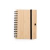 CADERNO ECOLÓGICO COM CANETA SPX-05134B-BMB NA COR BAMBU