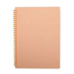 CADERNO KRAFT SPX-09066-LAR NA COR LARANJA