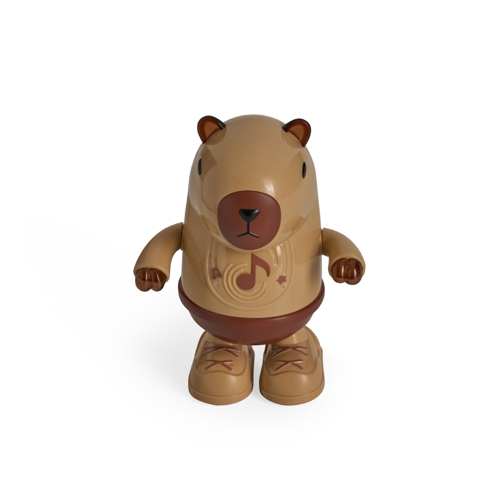 CAPIVARA MUSICAL SPX-P$BRINQ125-MIS NA COR AMARELO