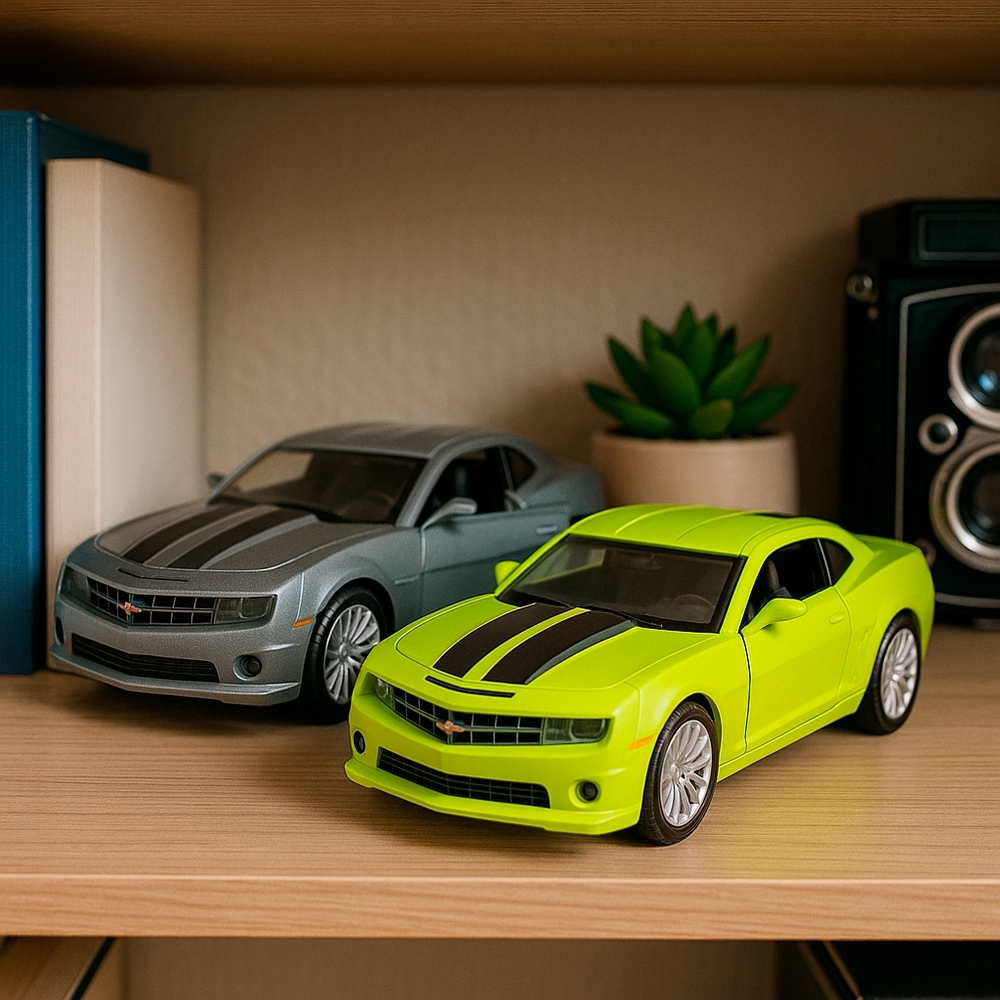 CARRO MINIATURA SPX-P$BRINQ54-MIS NA COR AMARELO