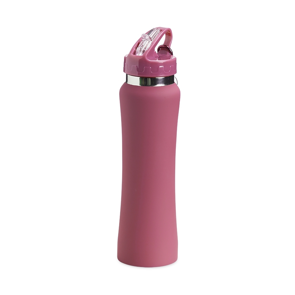 SQUEEZE INOX 750ML SPX-P@04096-ROS NA COR ROSA