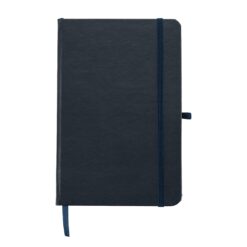 CADERNETA TIPO MOLESKINE PERCALUX S/ PAUTA SPX-P@14472S-AZM/AZM NA COR AZUL