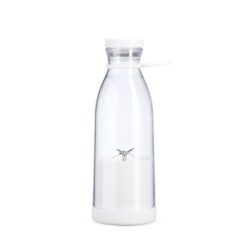 GARRAFA PLÁSTICA MIXER 380ML SPX-14995A-BCO NA COR ROSA